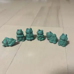 カエルフィギュア 6体セット