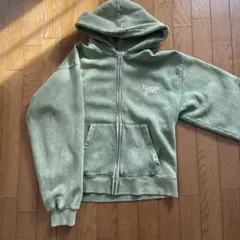 Younger Song オリーブグリーン パーカー