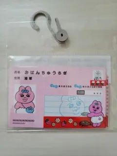 アベイル おぱんちゅうさぎ マイナンバーカードカバー 人気 かわいい