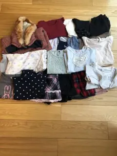 女の子120cm 20点まとめ売り　キッズ　アウター入りセット