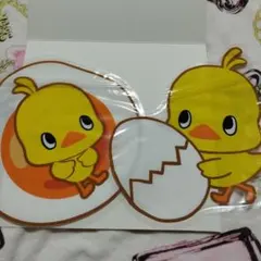 チキンラーメン ひよこちゃん ダイカットジップバッグ 2種セット