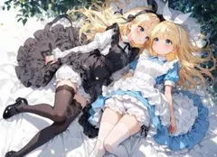 b512 美少女 かわいい イラスト 下着 コスプレ セクシー A4ポスター