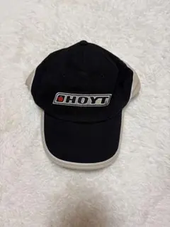 HOYT キャップ 黒/ベージュ