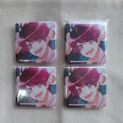 A3! B's-LOG ビズログ カバー スクエア缶バッジ 佐久間咲也