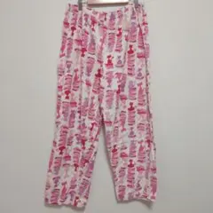 00s I♡NY パジャマパンツ イージーパンツ ニューヨーク ベビーピンク