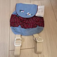 【新品タグ付き】ファミリア　チェック　リュックサック