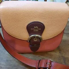 美品✨】COACH フラップ ショルダーバッグ C金具 赤茶 C0749 - メルカリ