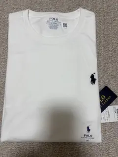 POLO RALPH LAUREN ホワイト 長袖 Tシャツ M 新品