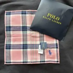 Polo Ralph Lauren チェック柄タオルハンカチ