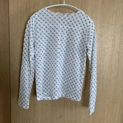 カットソー 長袖　ホワイト　colza