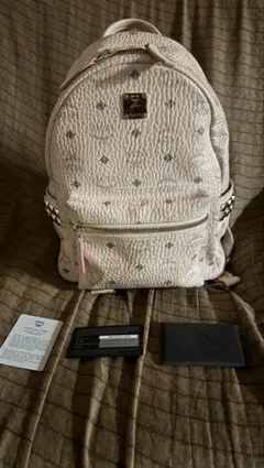 MCM パウダーピンク リュック Sサイズ スモールサイズ 正規品