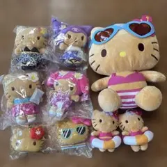 ハローキティ ぬいぐるみ マスコット 夏仕様 9点セット ハローキティ ぬいぐるみ マスコット 夏仕様 9点セット - メルカリ