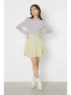 rienda ツイードミニスカート