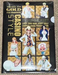 ONE PIECE FILM GOLD クリアファイル　A4サイズ