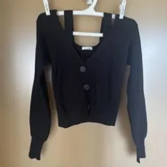 リゼクシー　肩開き　ニットトップス