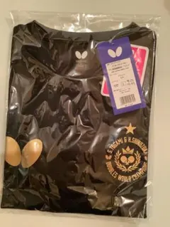 3/8まで値下げ　卓球　バタフライ　優勝記念Tシャツ