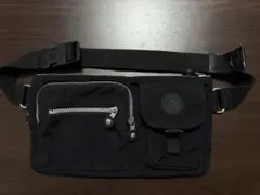 Kipling ボディバッグ ウエストポーチ ブラック