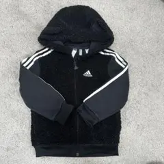 adidas フリースパーカー 100cm