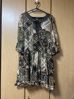 CECIL McBEE セシルマクビー ミニ丈ワンピース