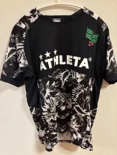 ATHLETA アスレタ 半袖Tシャツ Lサイズ ブラック サッカー フットサルのサムネイル
