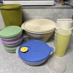 Tupperware 保存容器 2点セット - メルカリ