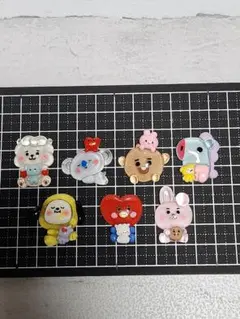 BT21 デコパーツ (クリアタイプ) お値下げ不可m(*_ _)m