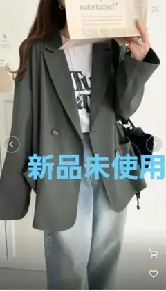 【新品】classical elf　オーバーサイズ　 テーラードジャケット　XL