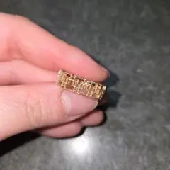 ゴールド メッシュパターン バンドリング