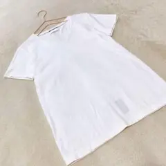 【Jun hashimoto】美品ジュンハシモト　ホワイト　VネックTシャツ 2