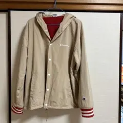 Champion ナイロンジャケット ベージュ