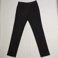 ユニクロ　スリムフィットチノ　メンズ ブラック　ウエスト76㎝