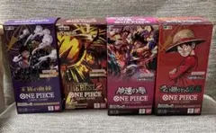 ワンピースカード　４BOXまとめ売り　テープあり