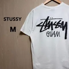 STUSSY 半袖Tシャツ　M ホワイト　グアムのサムネイル