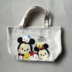 ディズニー ツムツム ランチ トートバッグ キャンバス地 かわいい
