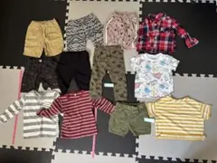 子供服 80～90サイズ 春夏秋服 半袖半ズボン、長袖