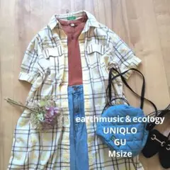 UNIQLO　まとめ売り　コーデ売り　usedアイテム3点　Мサイズ