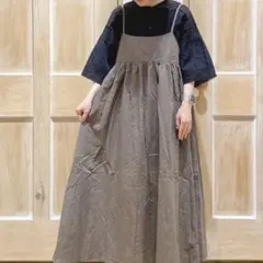 サマンサモスモス キャミワンピース (ブラウン系)