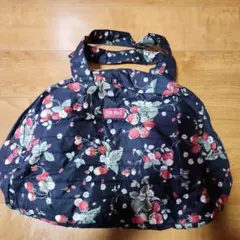 PINK HOUSE ストロベリー柄キルティング　ボストンバッグ