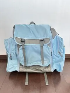 コールマンColeman大容量バックパック グレー/ブルー林間学校