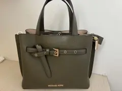 極美品MICHAEL KORS マイケルコース　ハンドバッグ2way カーキ