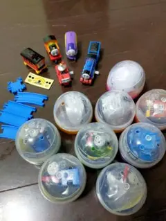 9個新品、5個おまけトーマス プラレール 車両セット