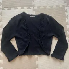 L'EST ROSE 黒 七分袖ボレロのサムネイル