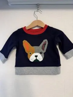 baby GAP 犬刺繍 トレーナー 3-6ヶ月&コーデュロイパンツセットアップ