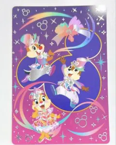 チップ＆デール 香港ディズニー 20周年 コレクタブルカード
