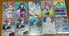 ヴァイスシュヴァルツ ラブライブ MIRAI TICKET サインカード 9枚