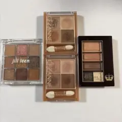 アイシャドウ4点セット　セザンヌ、リンメル他