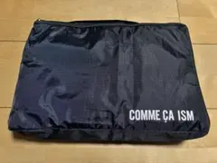COMME CA ISM トラベル　バック　紺
