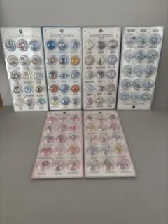 【希少】カプセルシール 6種類セット　3Dシール