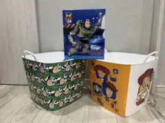 バズ・ライトイヤー フィギュア＆収納バスケット 2個セットのサムネイル