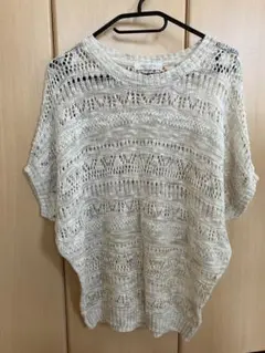 透かし編みニット ニット